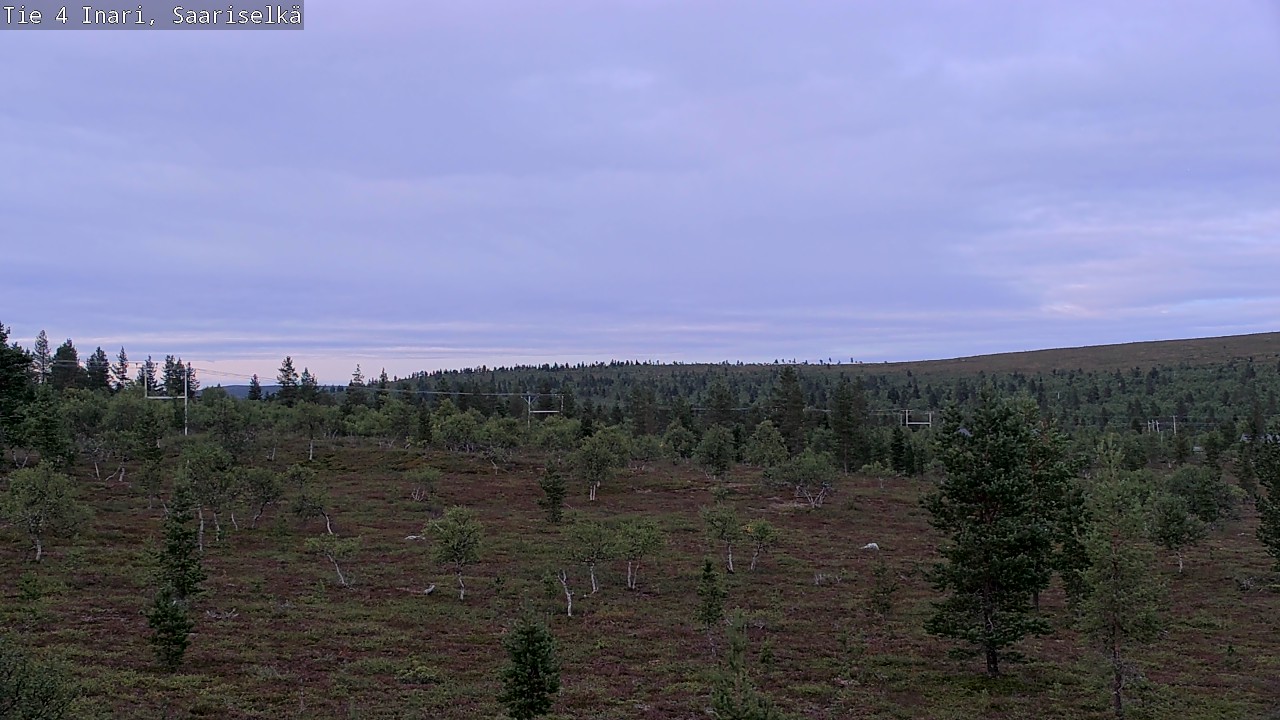 Kelikamerat Kuva Tie 4 Inari, Saariselkä, Kaunispää, Inari, Lappi