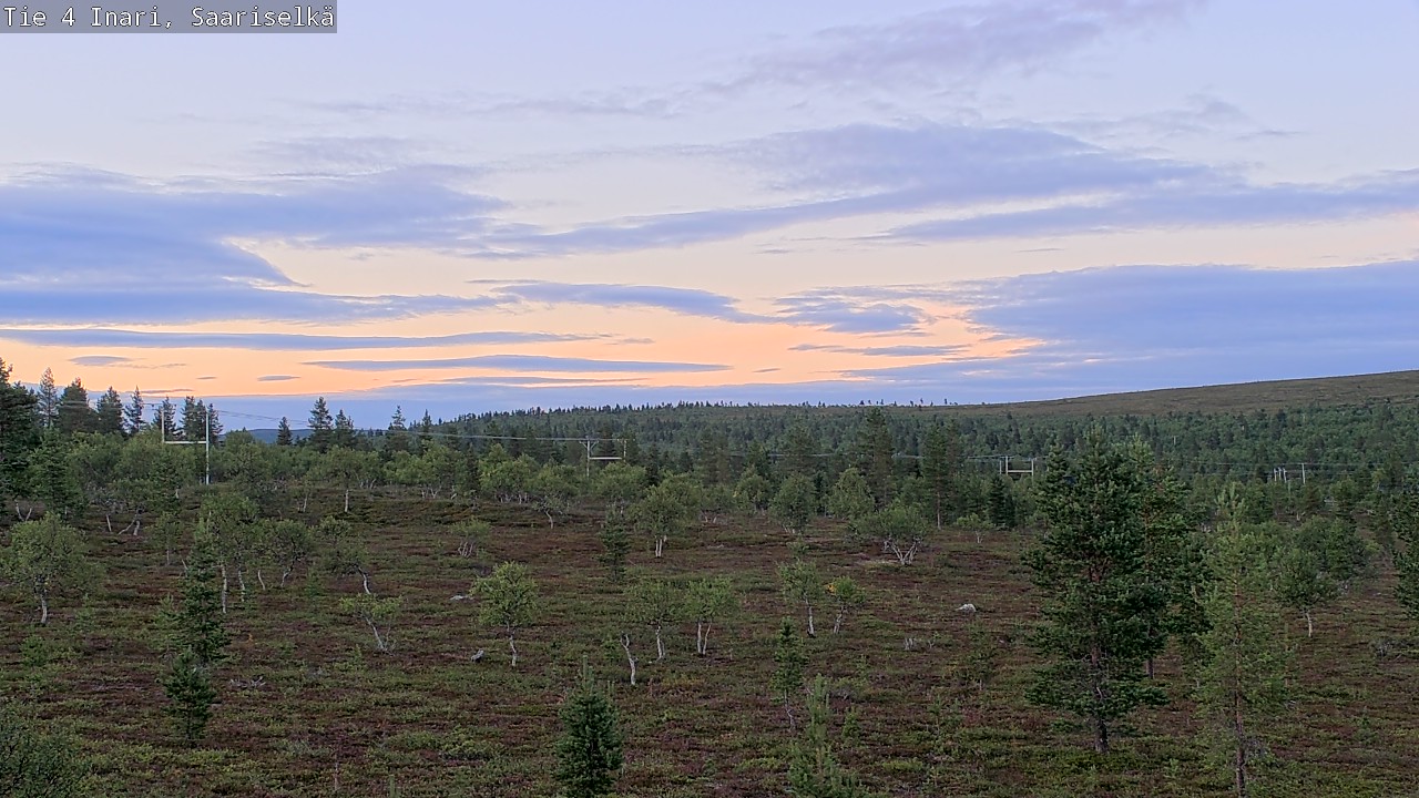 Kelikamerat Kuva Tie 4 Inari, Saariselkä, Kaunispää, Inari, Lappi