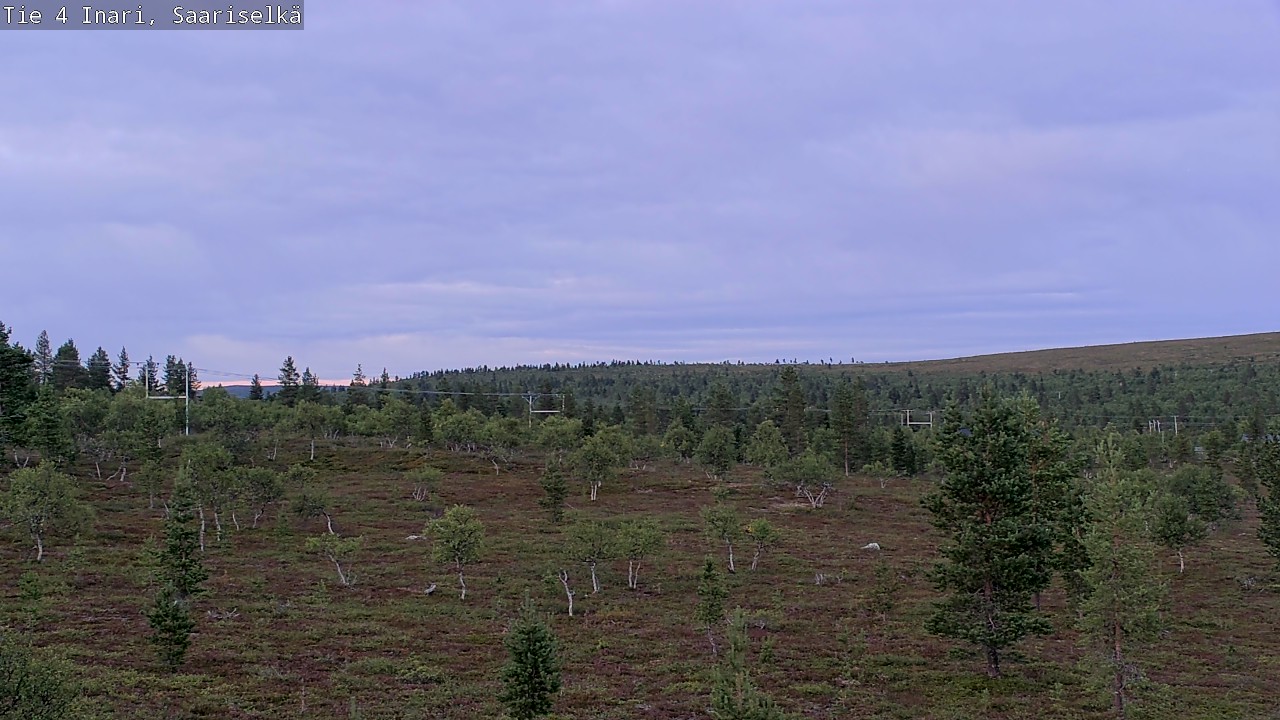 Kelikamerat Kuva Tie 4 Inari, Saariselkä, Kaunispää, Inari, Lappi