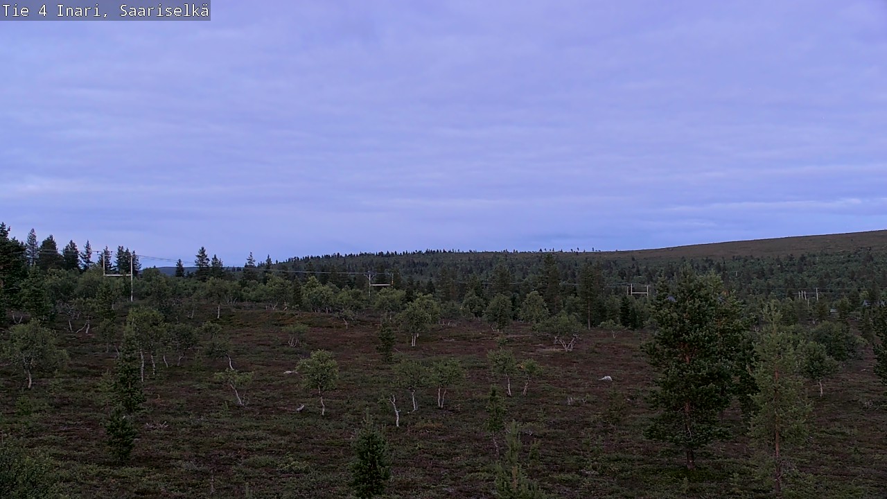 Kelikamerat Kuva Tie 4 Inari, Saariselkä, Kaunispää, Inari, Lappi