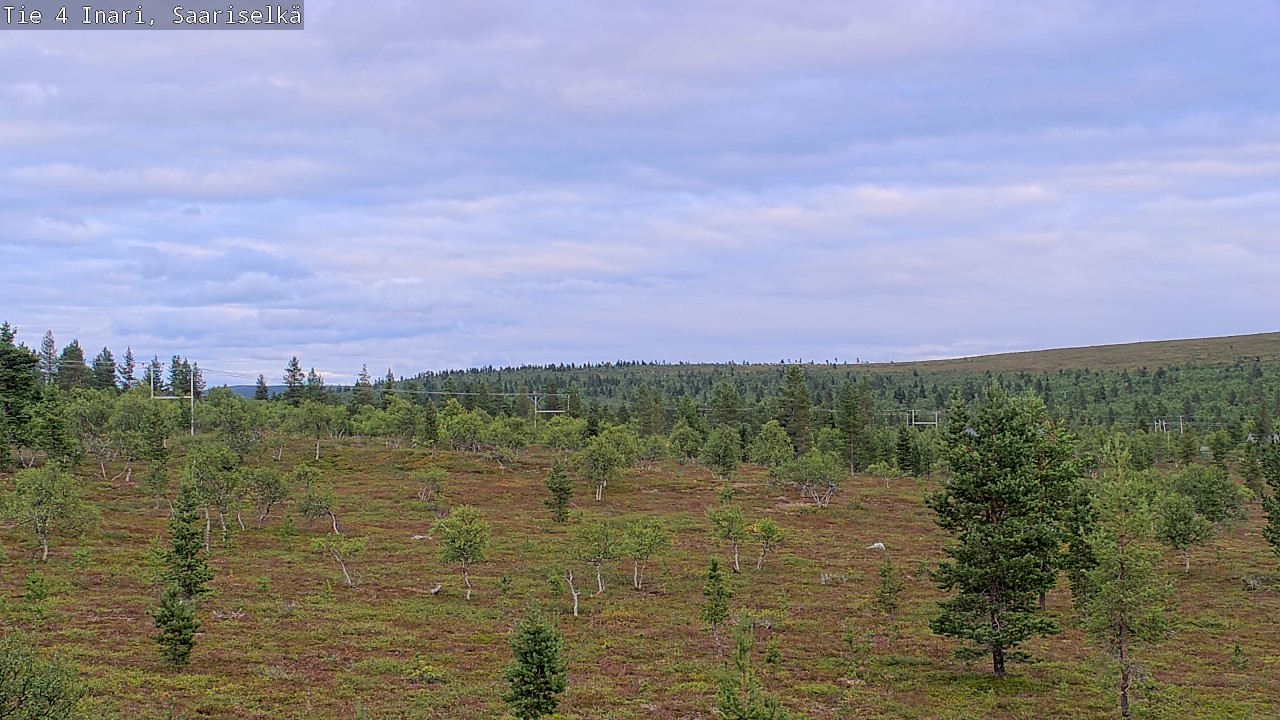 Kelikamerat Kuva Tie 4 Inari, Saariselkä, Kaunispää, Inari, Lappi
