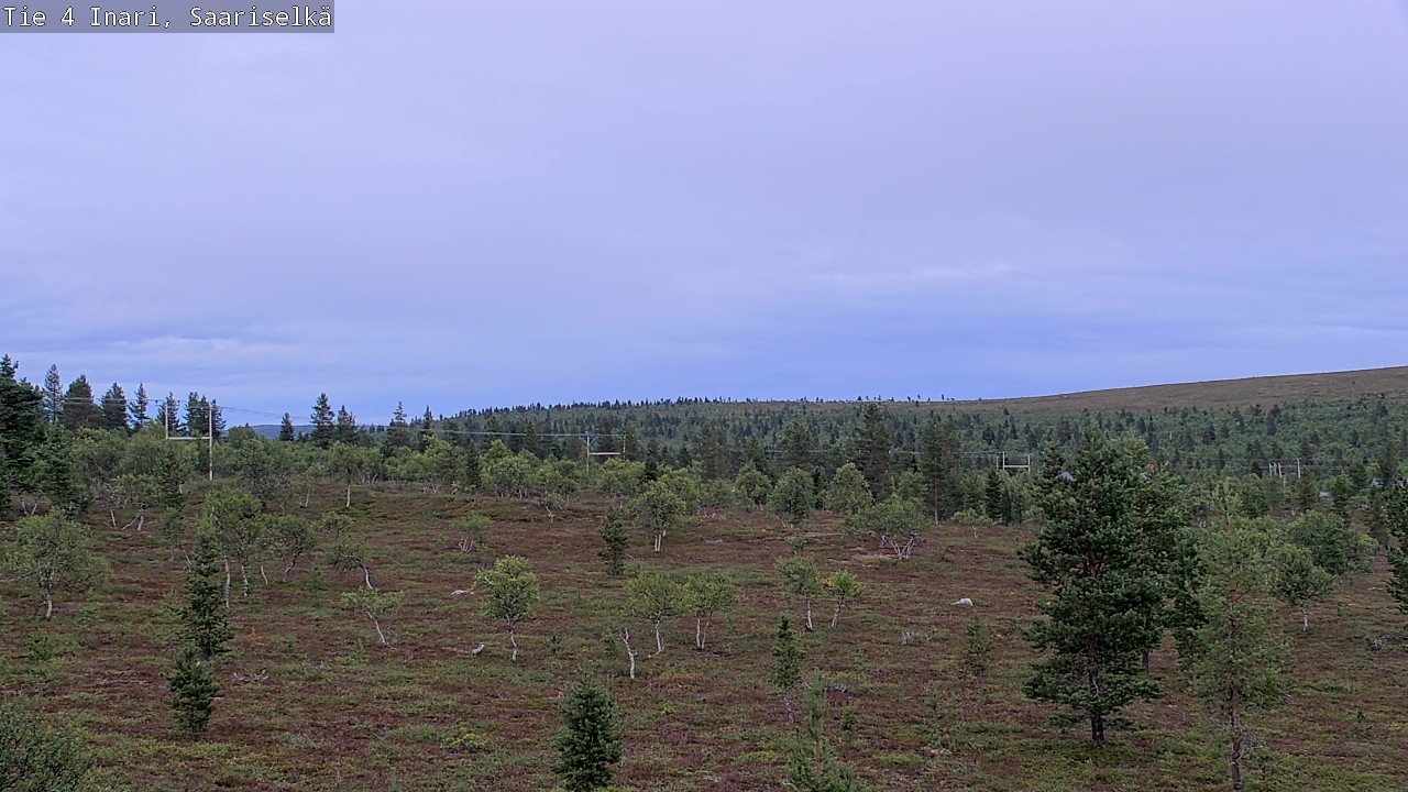 Kelikamerat Kuva Tie 4 Inari, Saariselkä, Kaunispää, Inari, Lappi