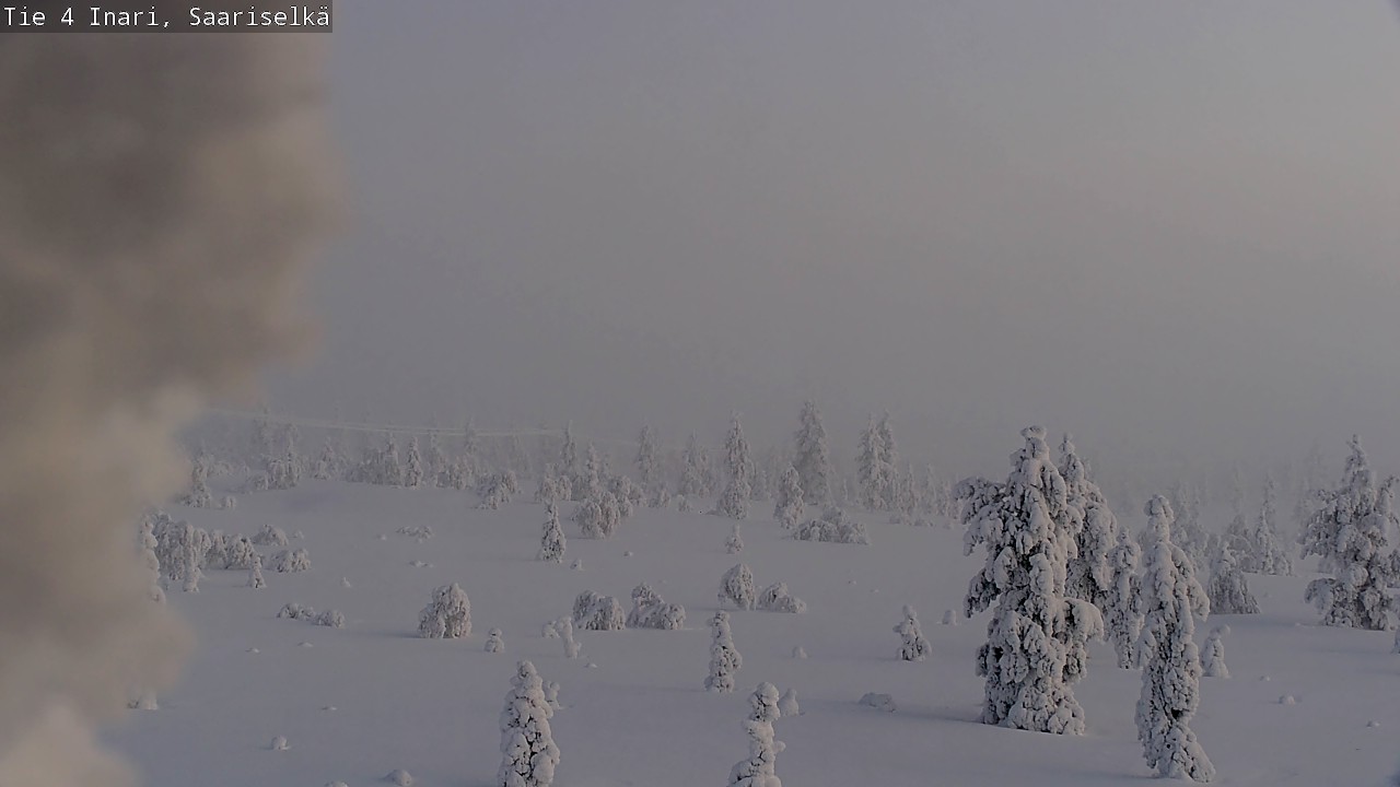 Kelikamerat Kuva Tie 4 Inari, Saariselkä, Kaunispää, Inari, Lappi