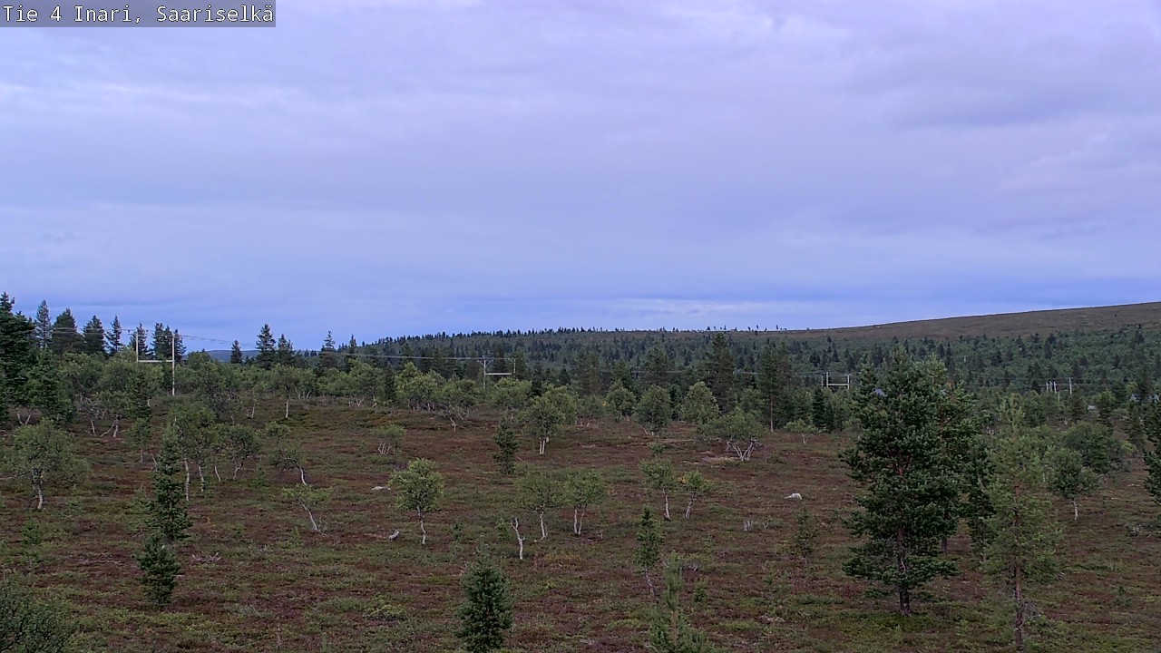 Kelikamerat Kuva Tie 4 Inari, Saariselkä, Kaunispää, Inari, Lappi