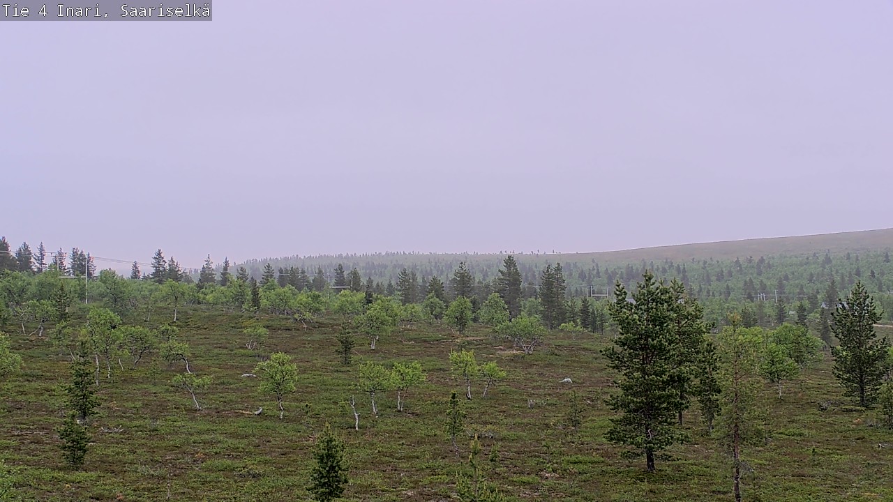 Kelikamerat Kuva Tie 4 Inari, Saariselkä, Kaunispää, Inari, Lappi