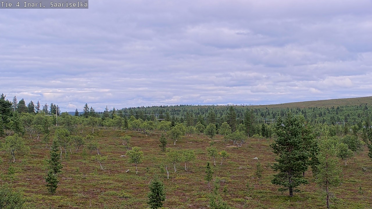 Kelikamerat Kuva Tie 4 Inari, Saariselkä, Kaunispää, Inari, Lappi
