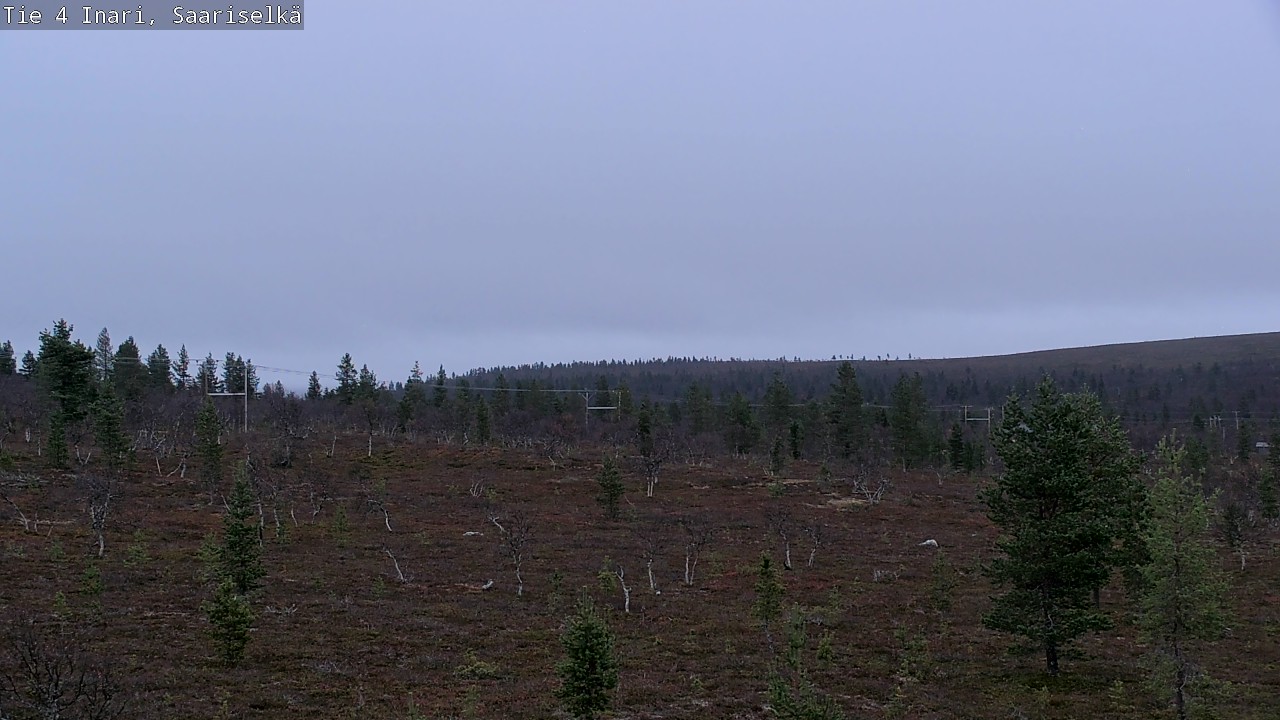 Kelikamerat Kuva Tie 4 Inari, Saariselkä, Kaunispää, Inari, Lappi