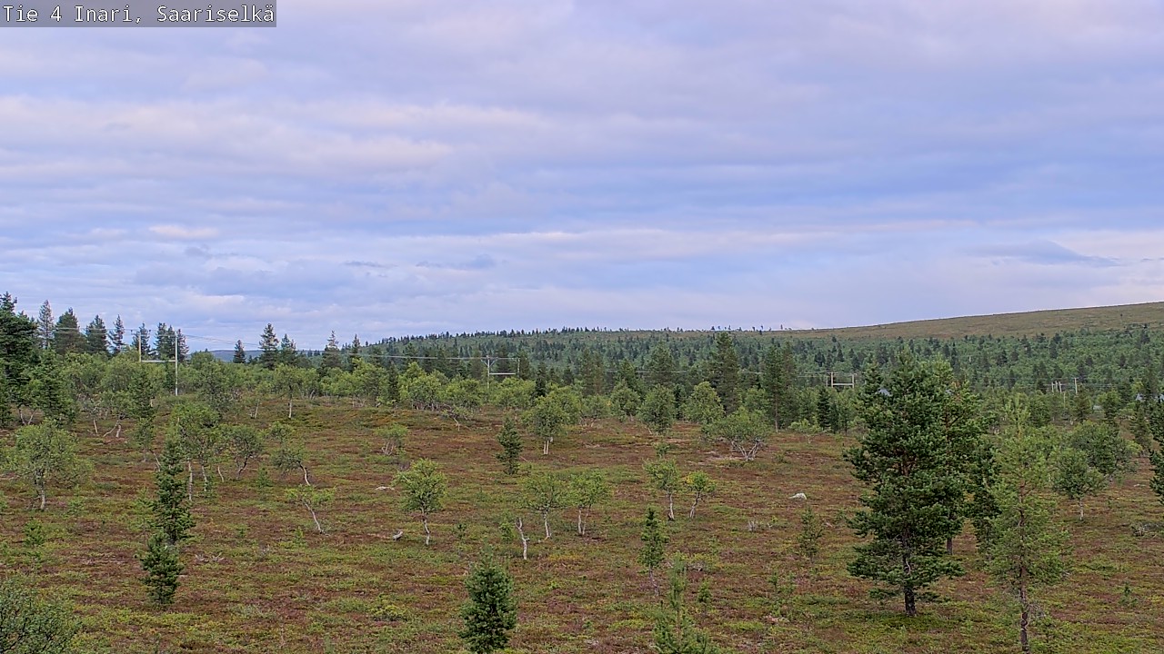 Kelikamerat Kuva Tie 4 Inari, Saariselkä, Kaunispää, Inari, Lappi