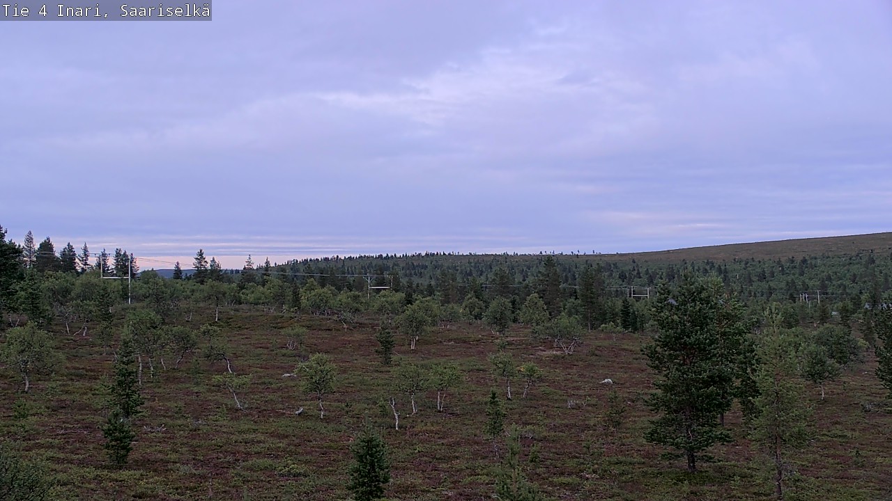 Kelikamerat Kuva Tie 4 Inari, Saariselkä, Kaunispää, Inari, Lappi