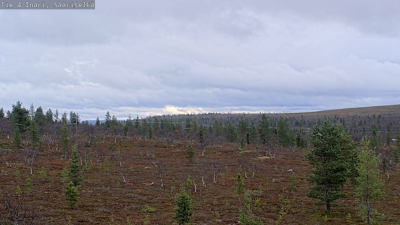 Kelikamerat Kuva Tie 4 Inari, Saariselkä, Kaunispää, Inari, Lappi
