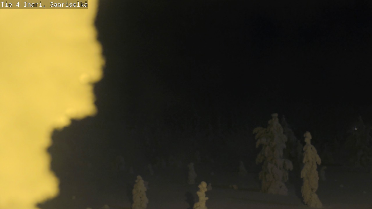 Kelikamerat Kuva Tie 4 Inari, Saariselkä, Kaunispää, Inari, Lappi