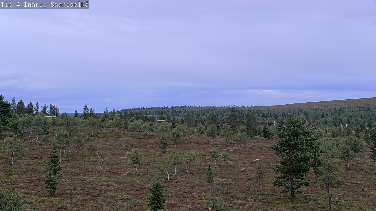 Kelikamerat Kuva Tie 4 Inari, Saariselkä, Kaunispää, Inari, Lappi