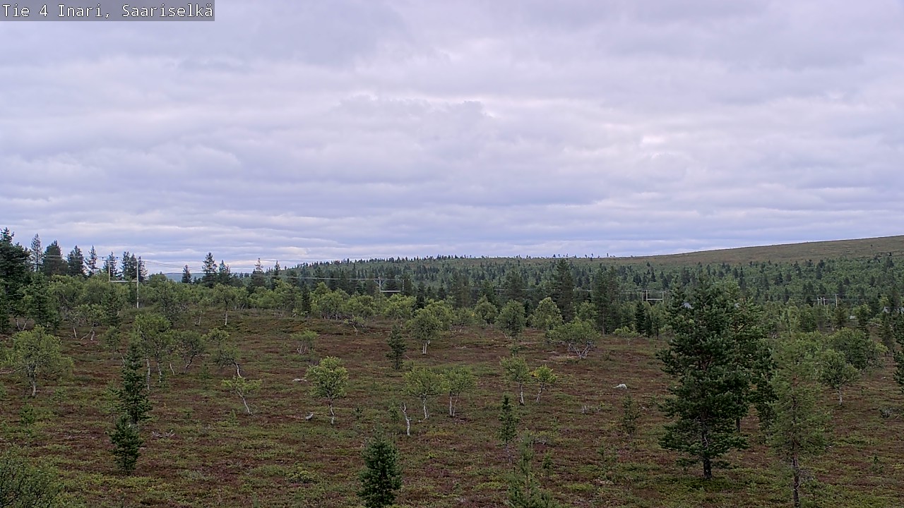 Kelikamerat Kuva Tie 4 Inari, Saariselkä, Kaunispää, Inari, Lappi