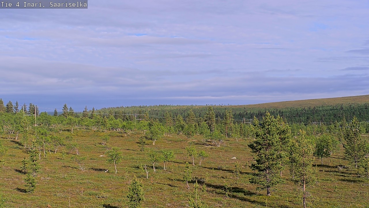 Kelikamerat Kuva Tie 4 Inari, Saariselkä, Kaunispää, Inari, Lappi