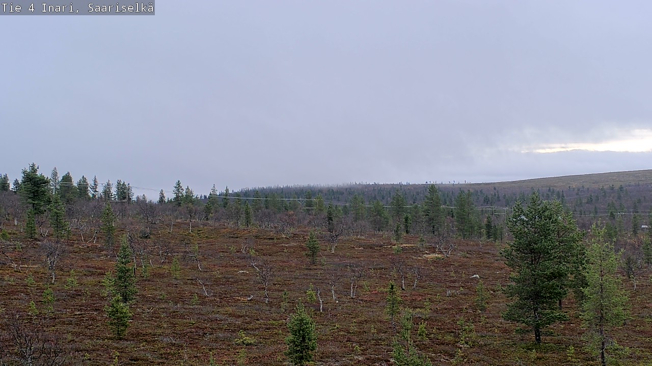 Kelikamerat Kuva Tie 4 Inari, Saariselkä, Kaunispää, Inari, Lappi