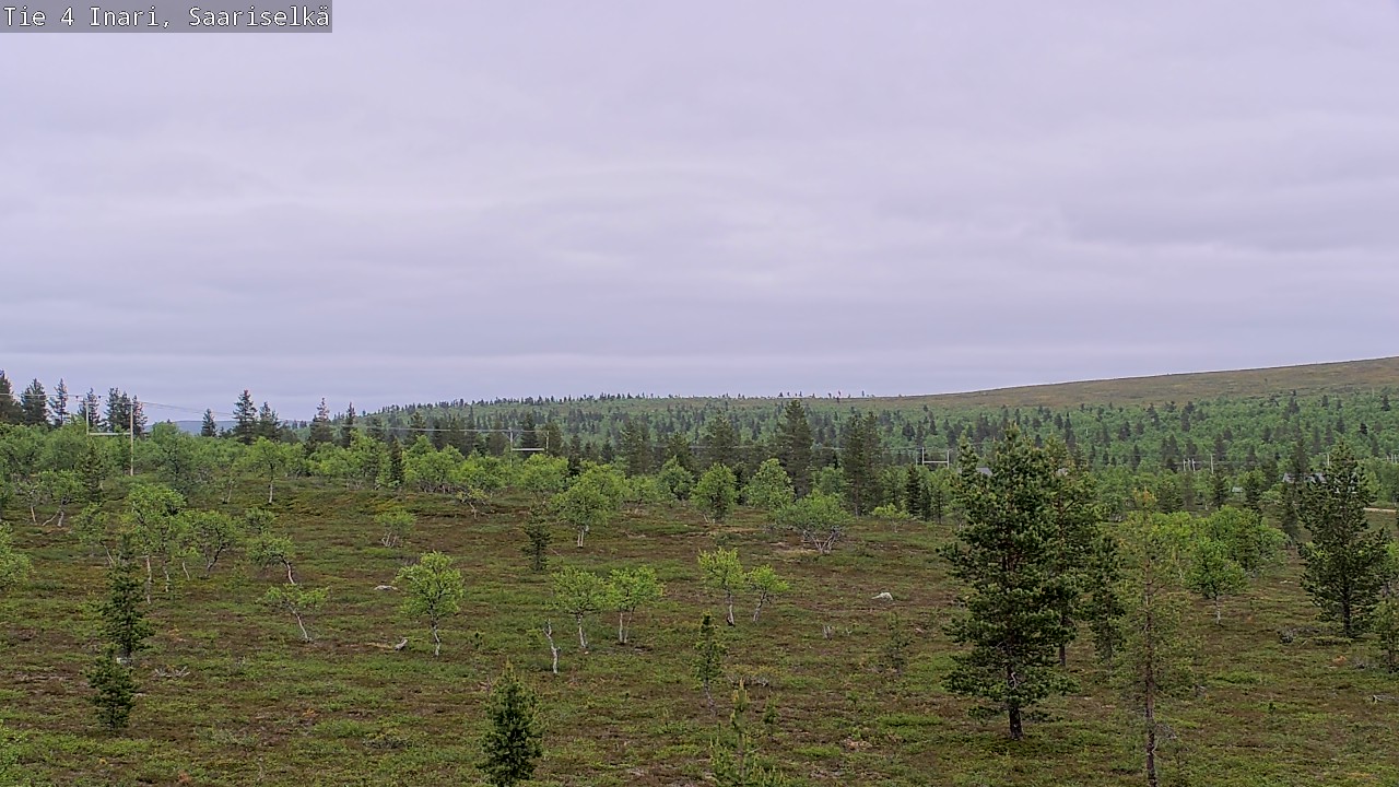 Kelikamerat Kuva Tie 4 Inari, Saariselkä, Kaunispää, Inari, Lappi
