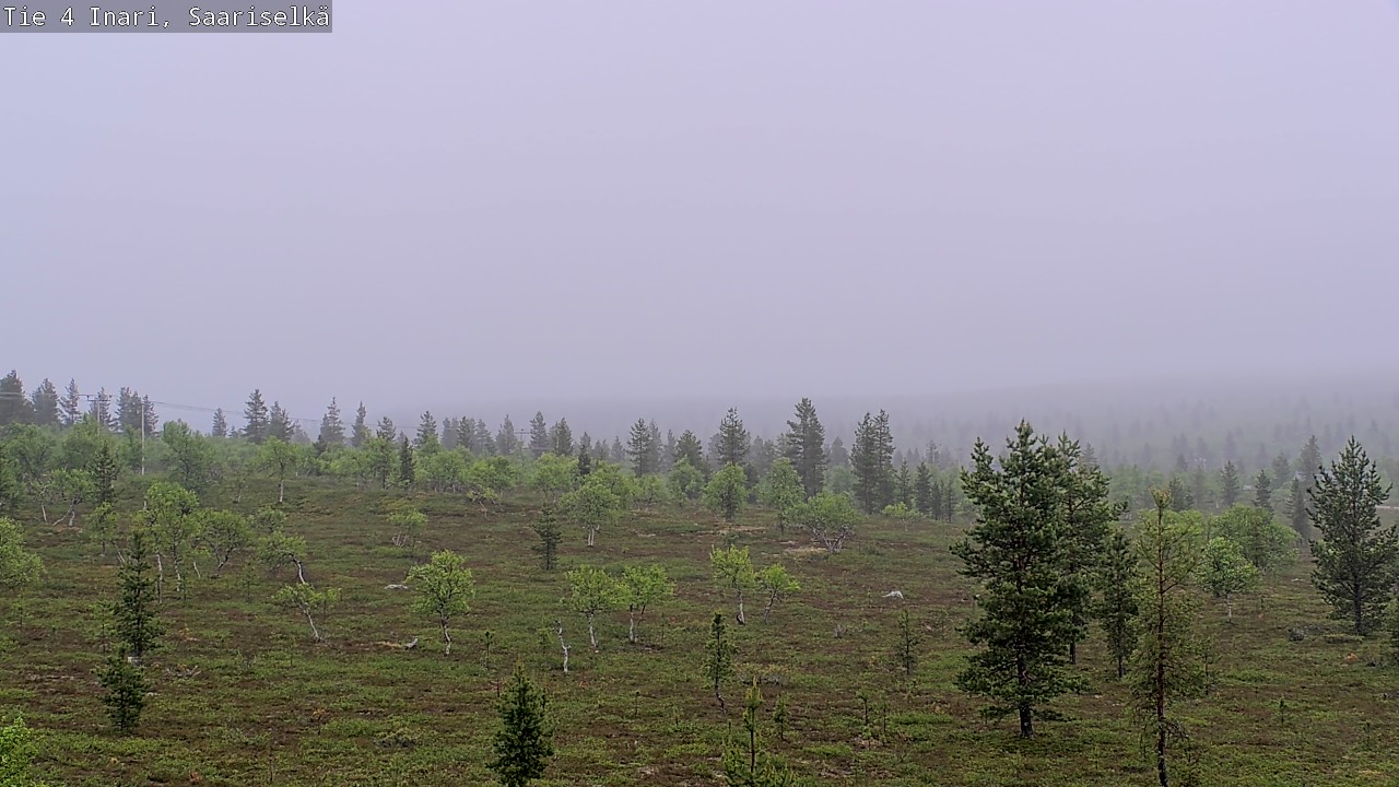 Kelikamerat Kuva Tie 4 Inari, Saariselkä, Kaunispää, Inari, Lappi