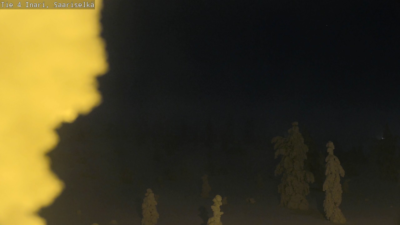 Kelikamerat Kuva Tie 4 Inari, Saariselkä, Kaunispää, Inari, Lappi