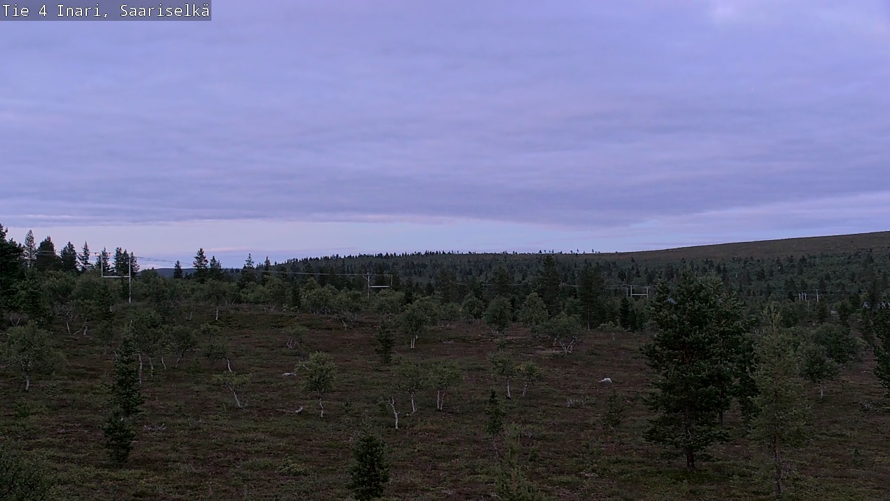 Kelikamerat Kuva Tie 4 Inari, Saariselkä, Kaunispää, Inari, Lappi