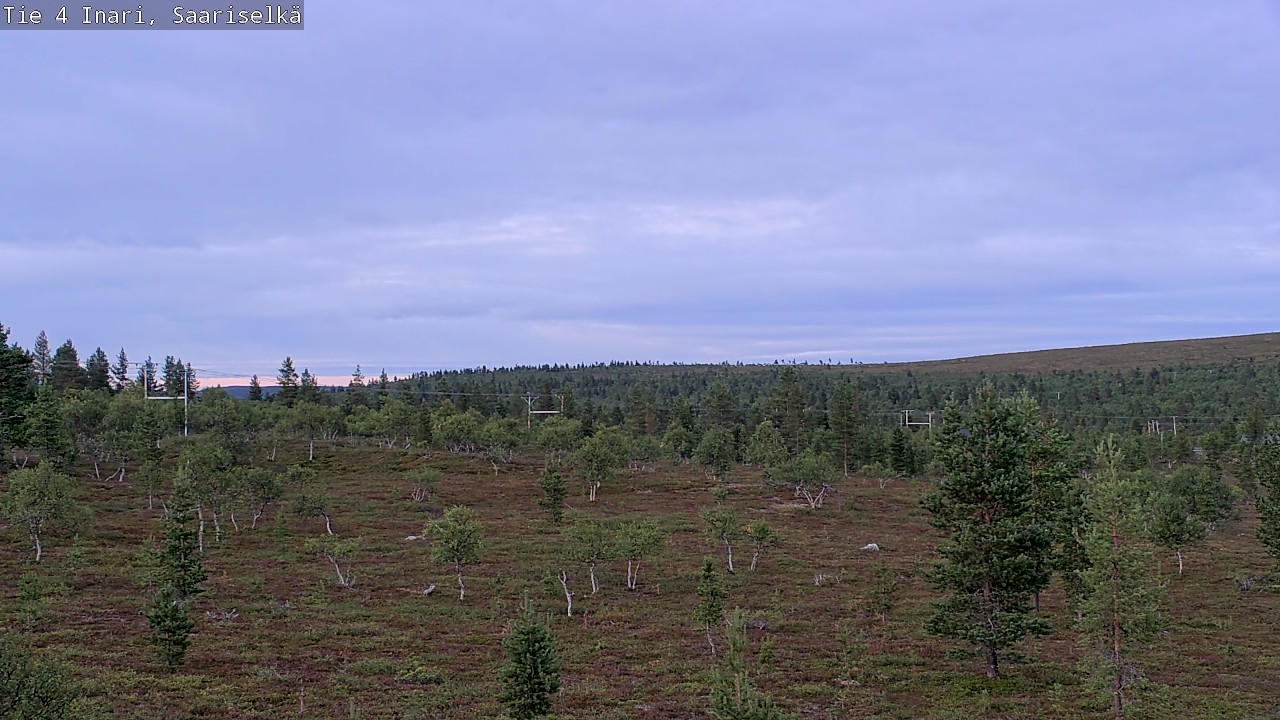 Kelikamerat Kuva Tie 4 Inari, Saariselkä, Kaunispää, Inari, Lappi