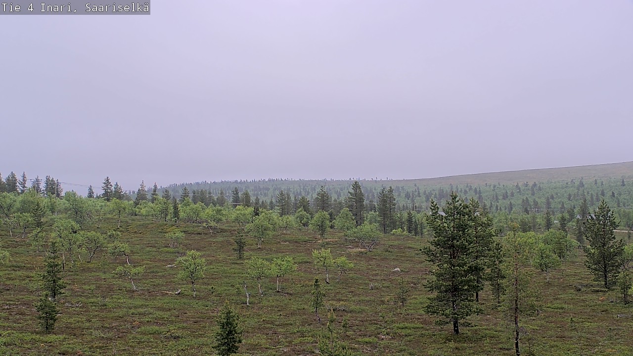 Kelikamerat Kuva Tie 4 Inari, Saariselkä, Kaunispää, Inari, Lappi