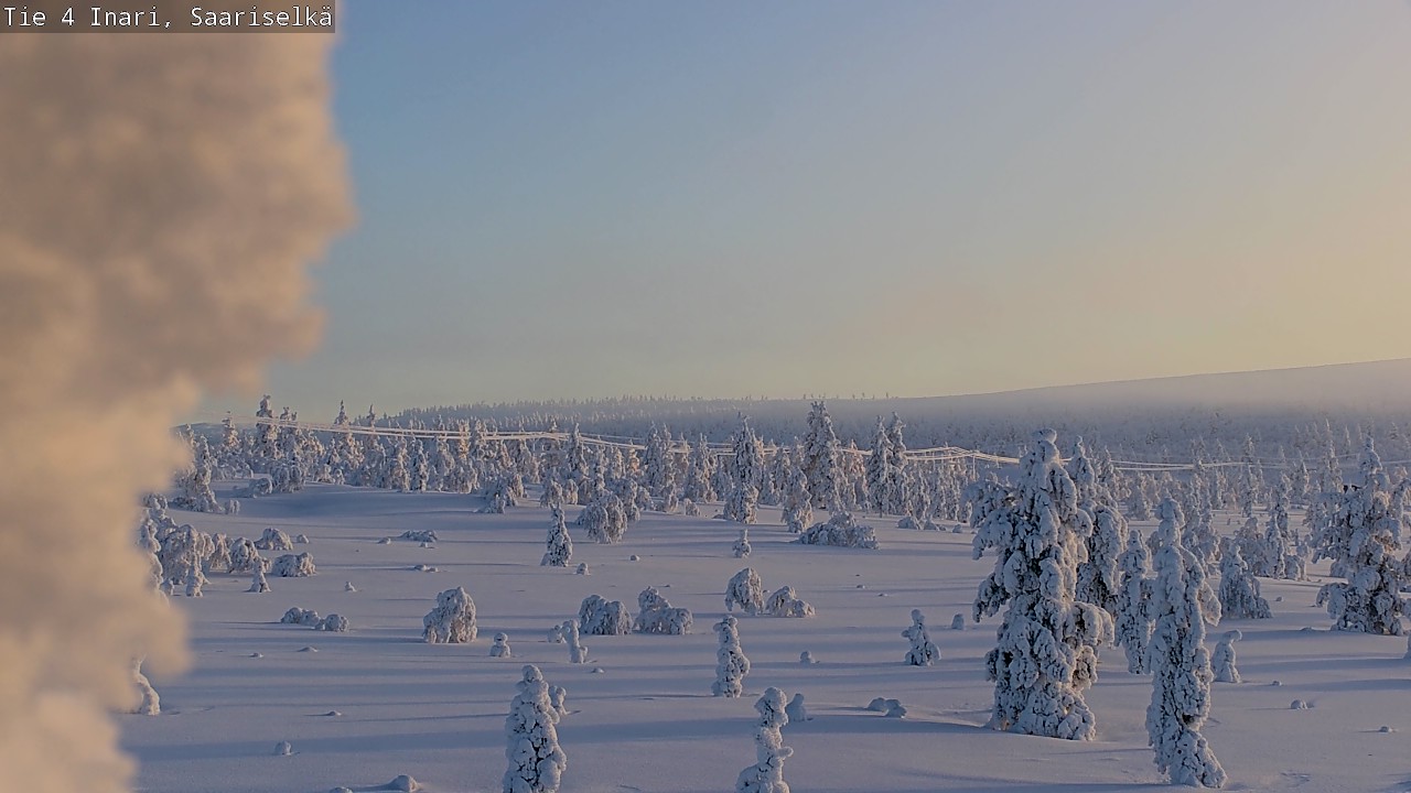 Kelikamerat Kuva Tie 4 Inari, Saariselkä, Kaunispää, Inari, Lappi