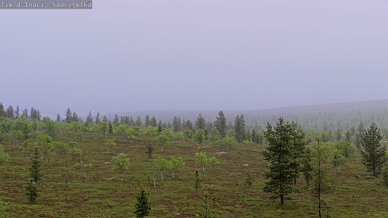 Kelikamerat Kuva Tie 4 Inari, Saariselkä, Kaunispää, Inari, Lappi