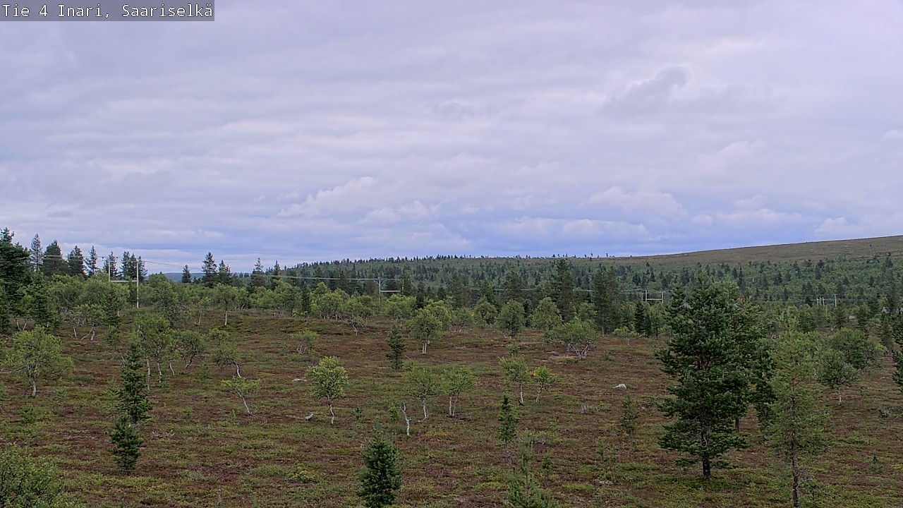 Kelikamerat Kuva Tie 4 Inari, Saariselkä, Kaunispää, Inari, Lappi