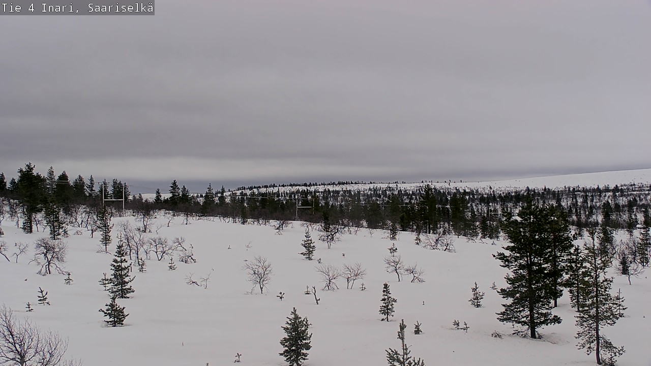 Kelikamerat Kuva Tie 4 Inari, Saariselkä, Kaunispää, Inari, Lappi