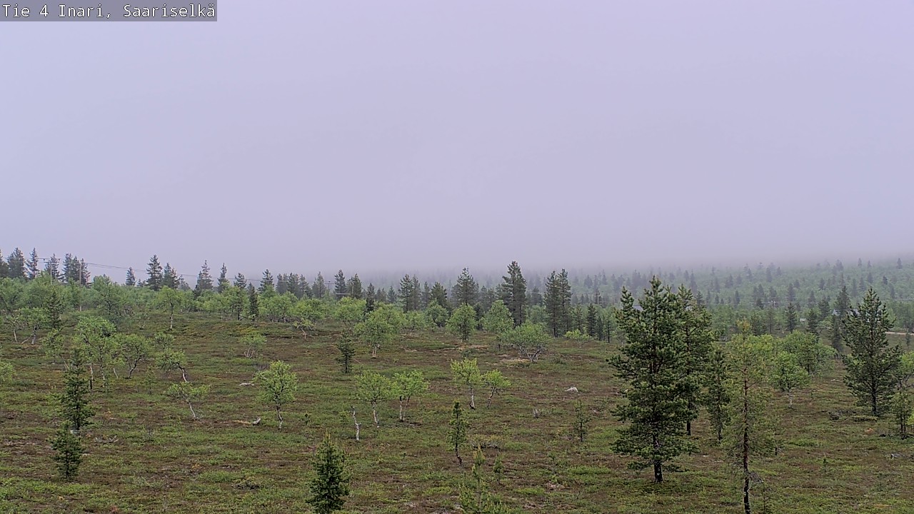 Kelikamerat Kuva Tie 4 Inari, Saariselkä, Kaunispää, Inari, Lappi