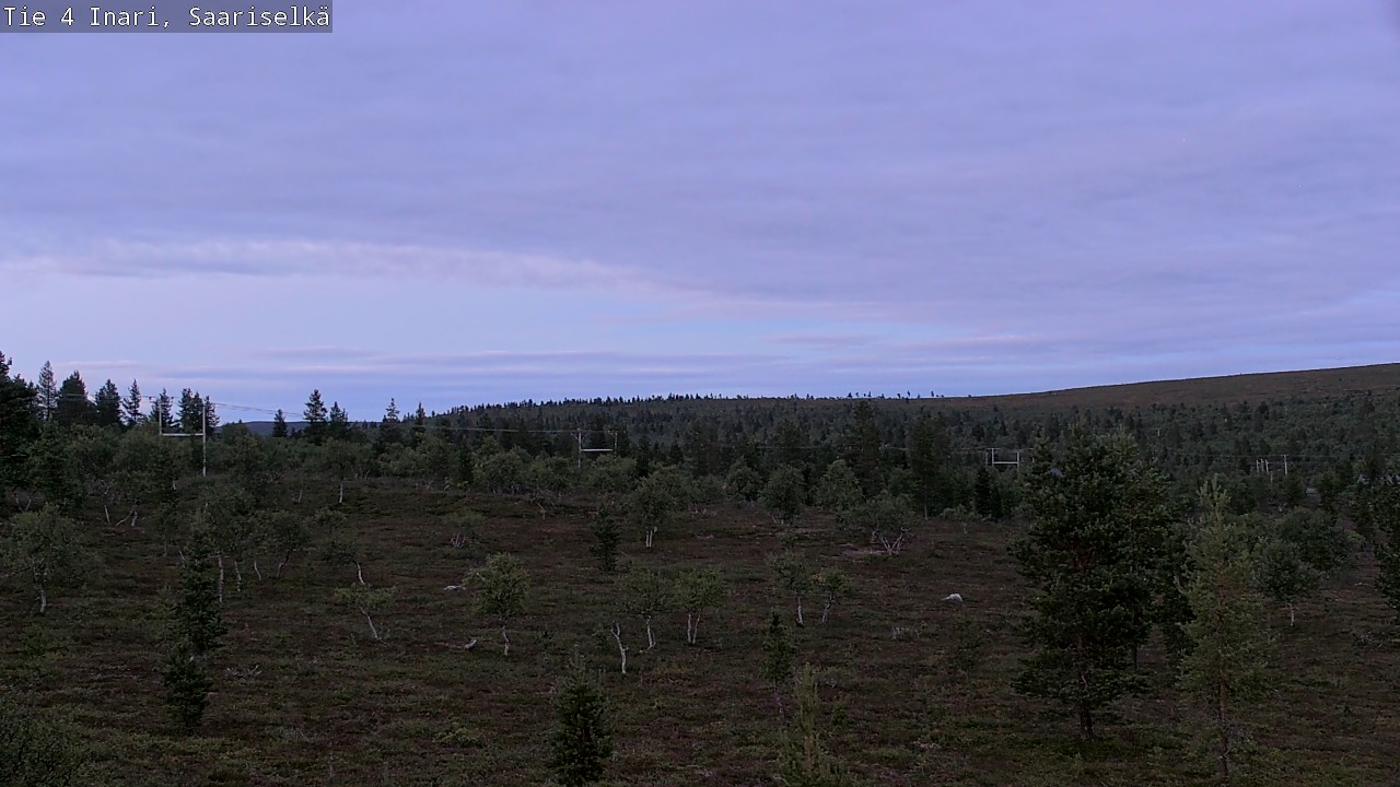 Kelikamerat Kuva Tie 4 Inari, Saariselkä, Kaunispää, Inari, Lappi