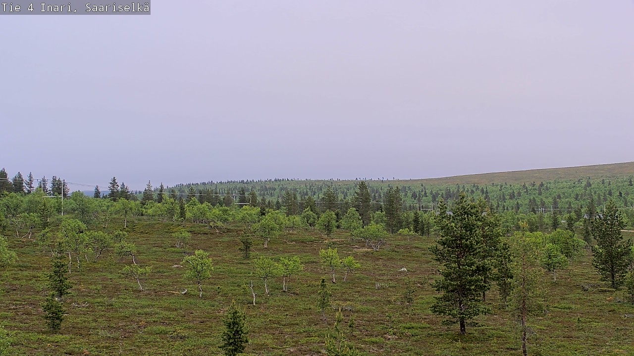 Kelikamerat Kuva Tie 4 Inari, Saariselkä, Kaunispää, Inari, Lappi
