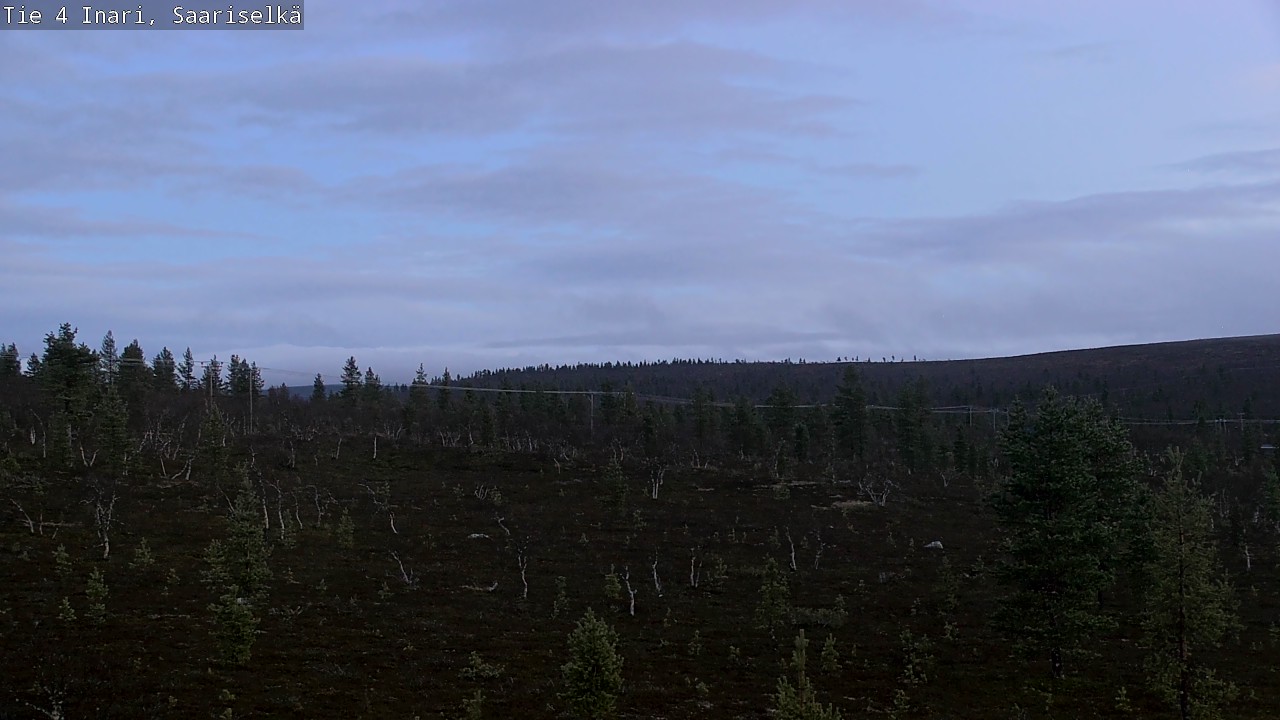 Kelikamerat Kuva Tie 4 Inari, Saariselkä, Kaunispää, Inari, Lappi