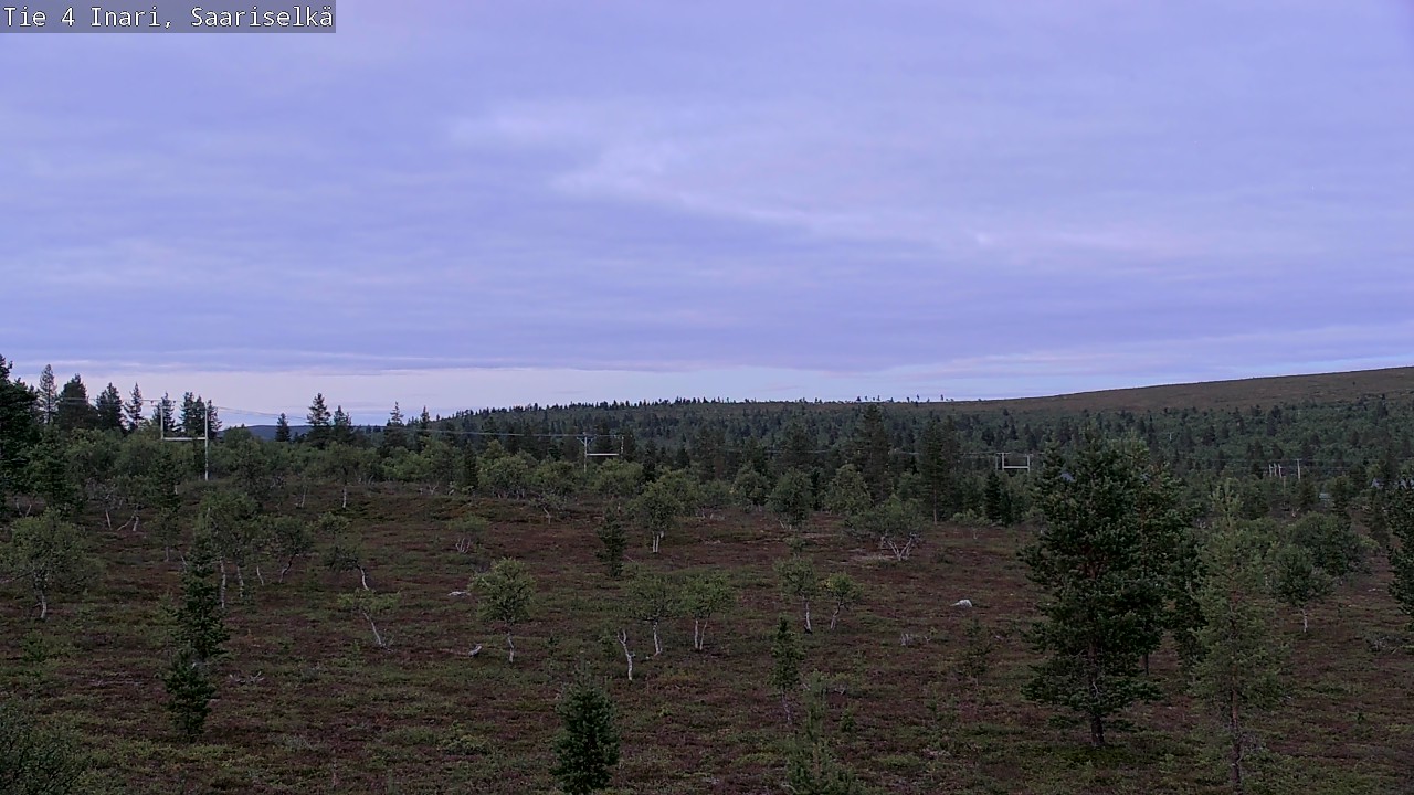 Kelikamerat Kuva Tie 4 Inari, Saariselkä, Kaunispää, Inari, Lappi