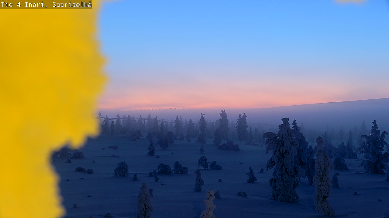 Kelikamerat Kuva Tie 4 Inari, Saariselkä, Kaunispää, Inari, Lappi