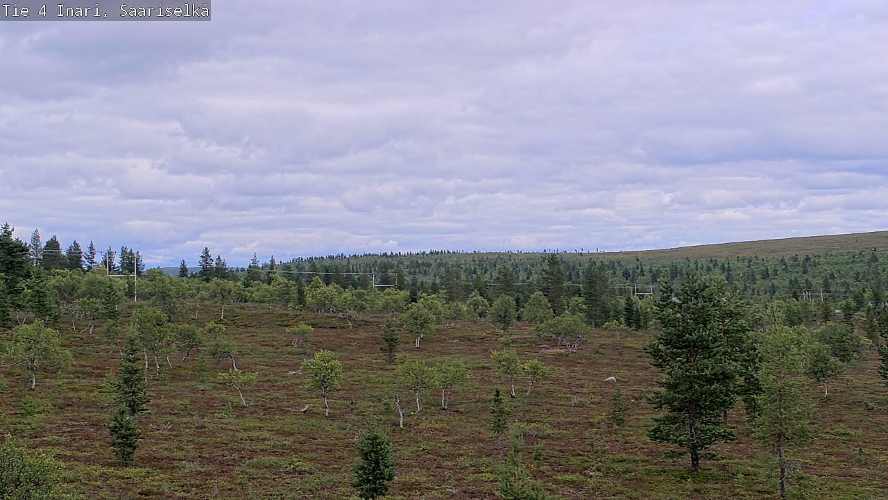 Kelikamerat Kuva Tie 4 Inari, Saariselkä, Kaunispää, Inari, Lappi