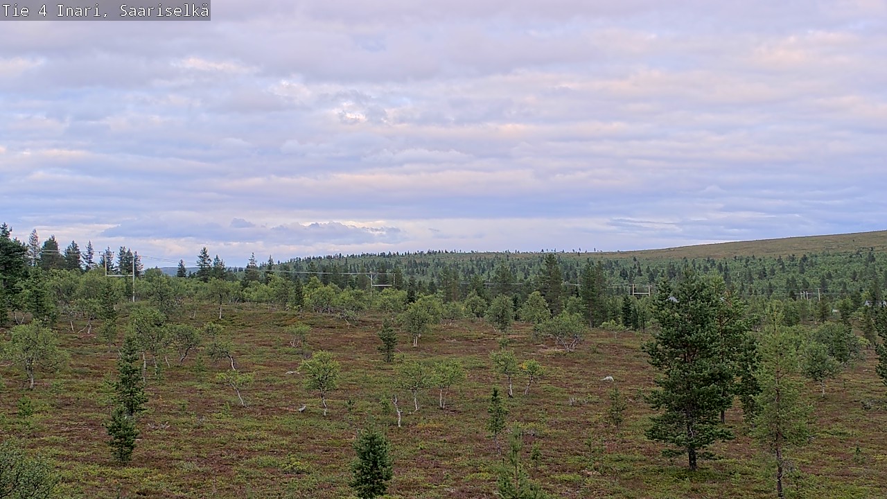 Kelikamerat Kuva Tie 4 Inari, Saariselkä, Kaunispää, Inari, Lappi