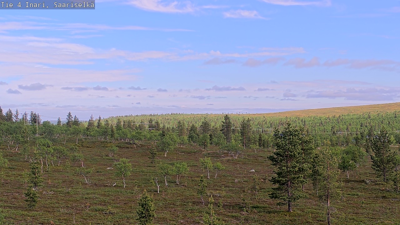 Kelikamerat Kuva Tie 4 Inari, Saariselkä, Kaunispää, Inari, Lappi