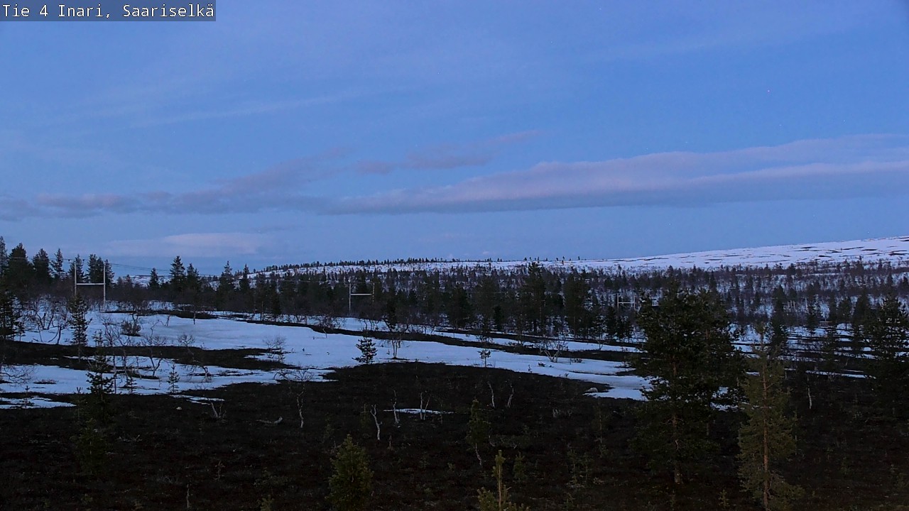 Kelikamerat Kuva Tie 4 Inari, Saariselkä, Kaunispää, Inari, Lappi