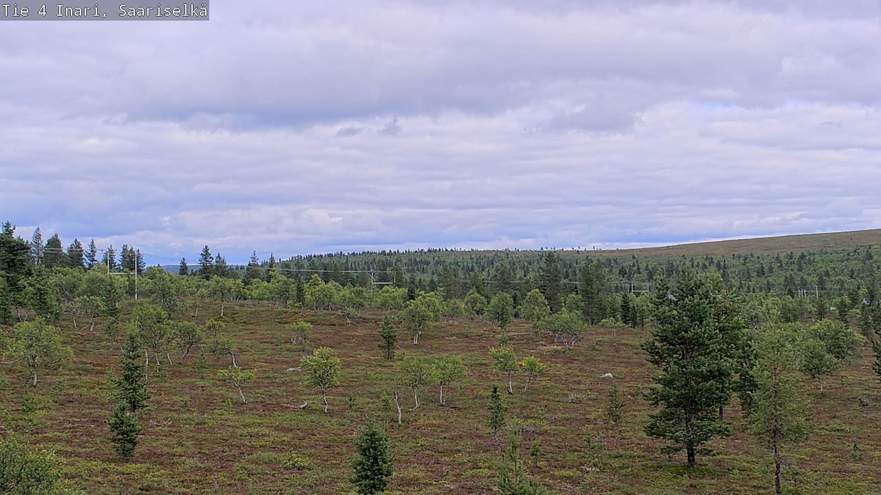 Kelikamerat Kuva Tie 4 Inari, Saariselkä, Kaunispää, Inari, Lappi
