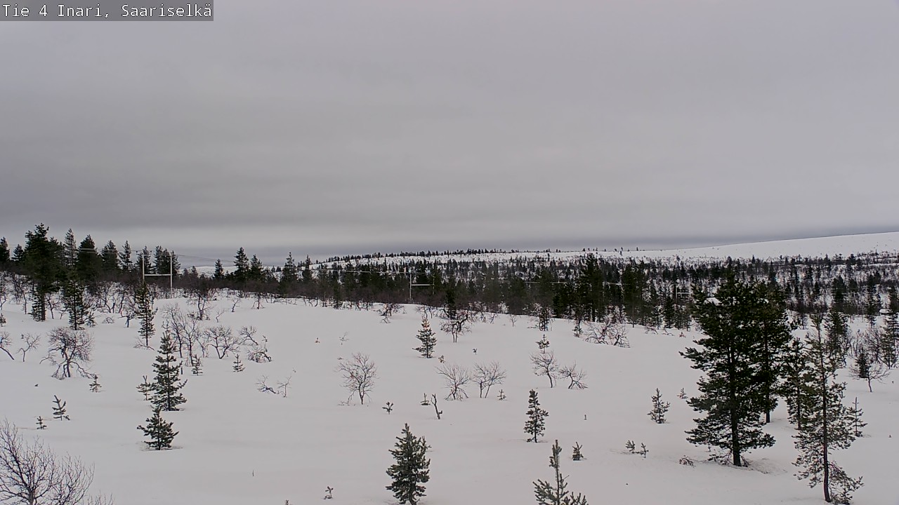 Kelikamerat Kuva Tie 4 Inari, Saariselkä, Kaunispää, Inari, Lappi