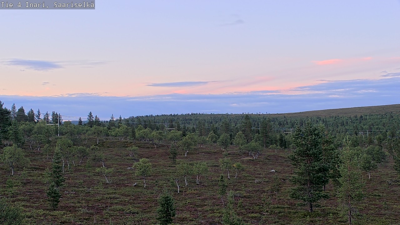 Kelikamerat Kuva Tie 4 Inari, Saariselkä, Kaunispää, Inari, Lappi