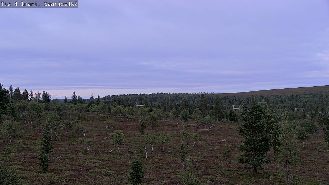 Kelikamerat Kuva Tie 4 Inari, Saariselkä, Kaunispää, Inari, Lappi