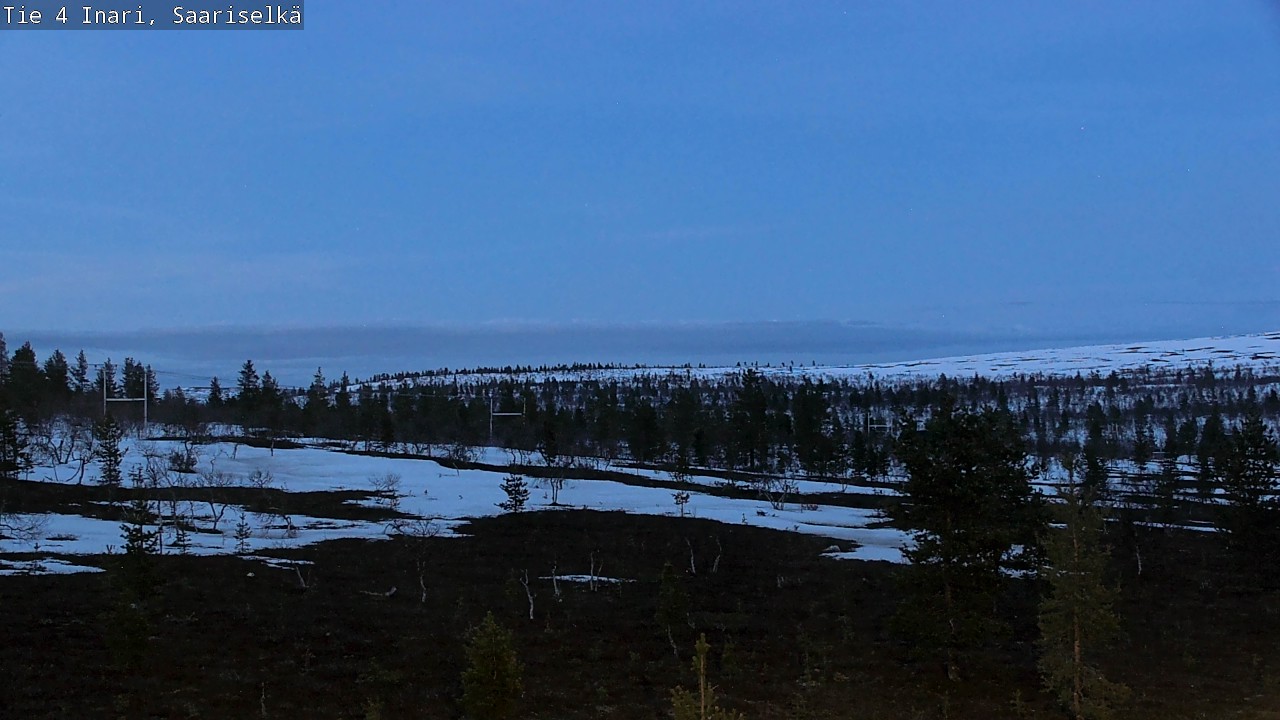 Kelikamerat Kuva Tie 4 Inari, Saariselkä, Kaunispää, Inari, Lappi