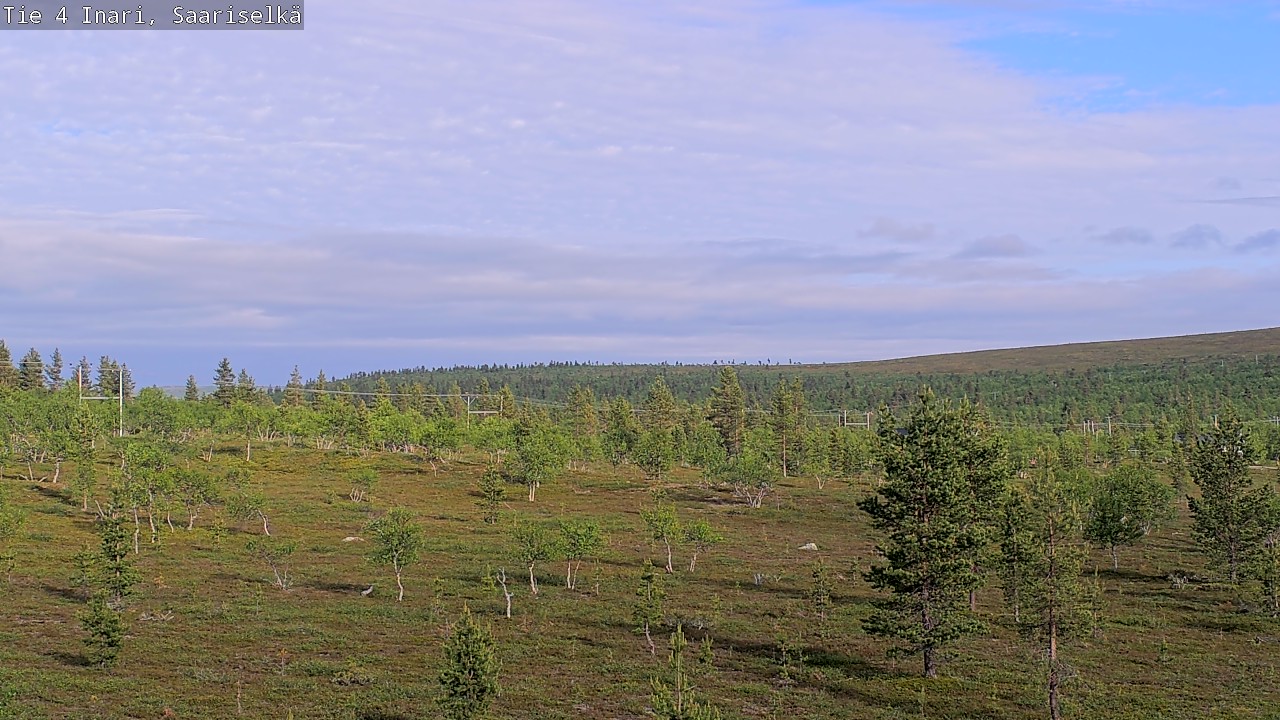 Kelikamerat Kuva Tie 4 Inari, Saariselkä, Kaunispää, Inari, Lappi
