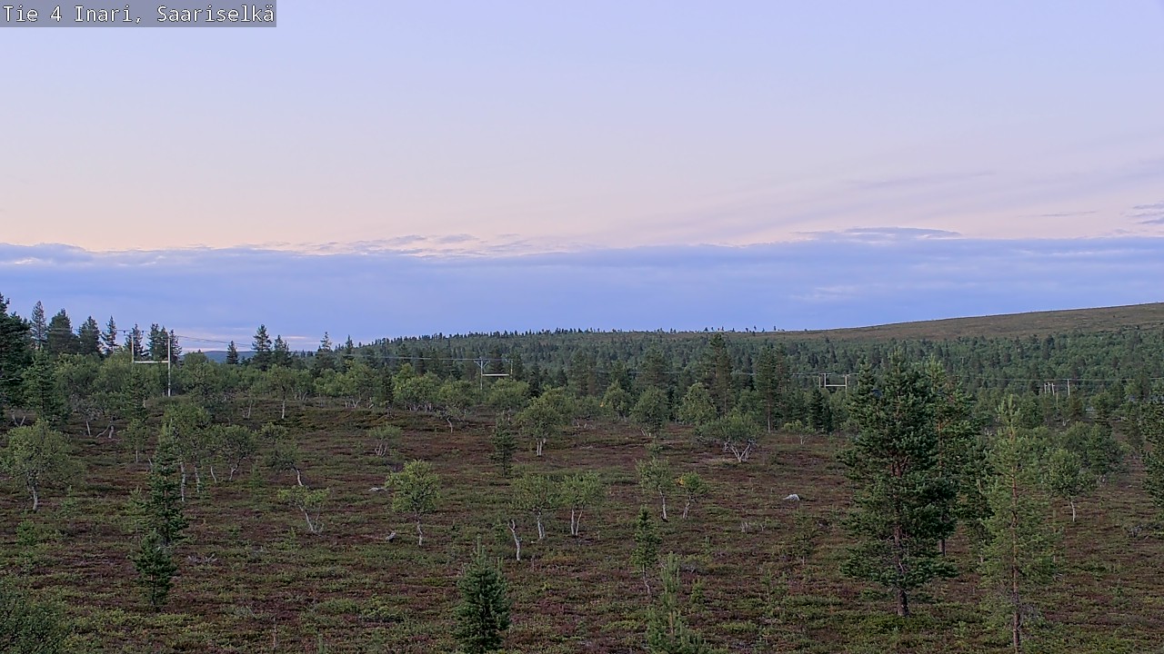 Kelikamerat Kuva Tie 4 Inari, Saariselkä, Kaunispää, Inari, Lappi