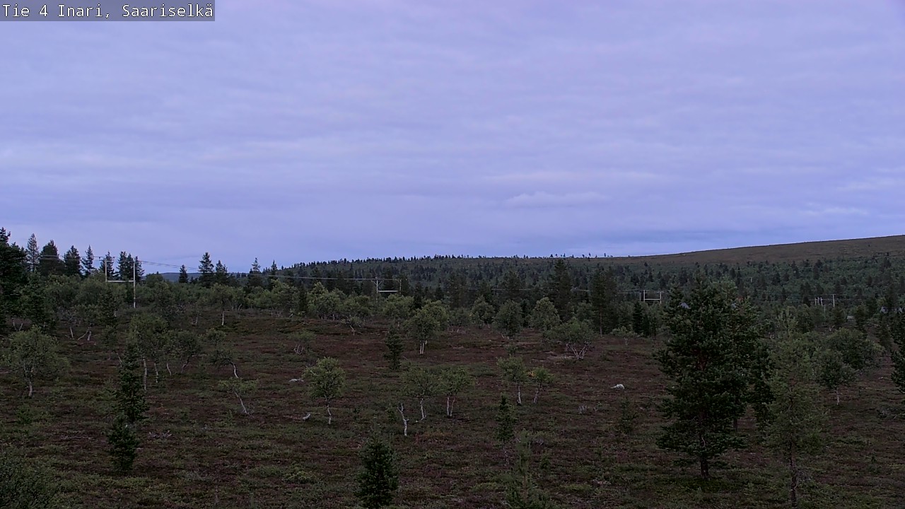 Kelikamerat Kuva Tie 4 Inari, Saariselkä, Kaunispää, Inari, Lappi