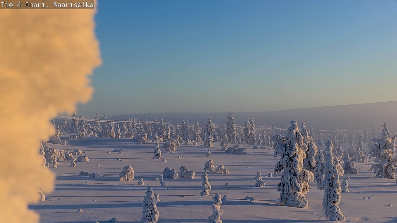 Kelikamerat Kuva Tie 4 Inari, Saariselkä, Kaunispää, Inari, Lappi