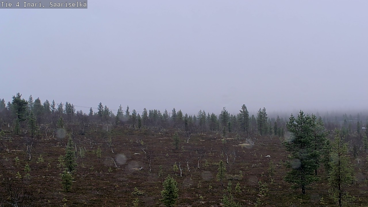Kelikamerat Kuva Tie 4 Inari, Saariselkä, Kaunispää, Inari, Lappi