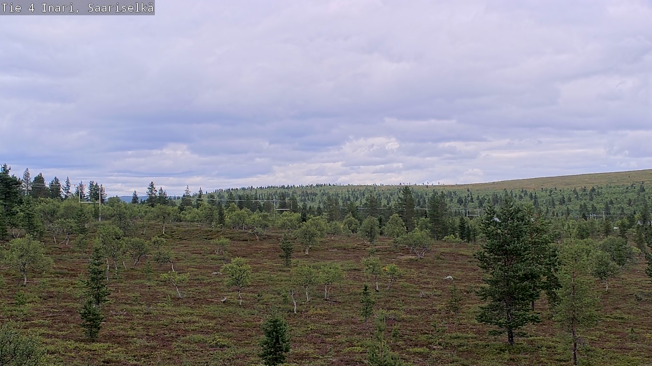 Kelikamerat Kuva Tie 4 Inari, Saariselkä, Kaunispää, Inari, Lappi